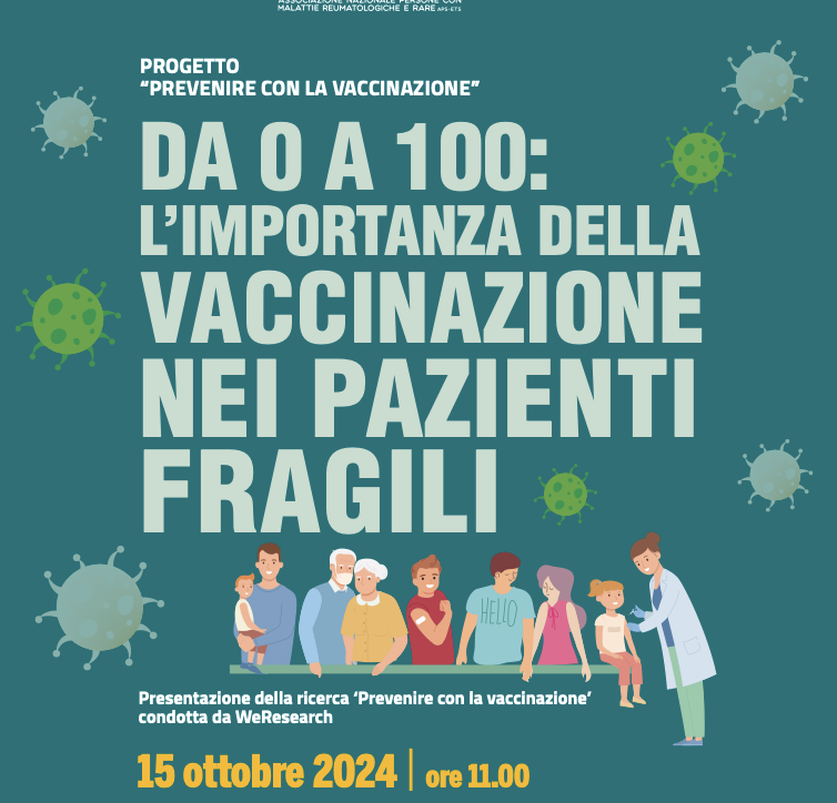 Da 0 a 100: l’importanza della vaccinazione per i pazienti fragili